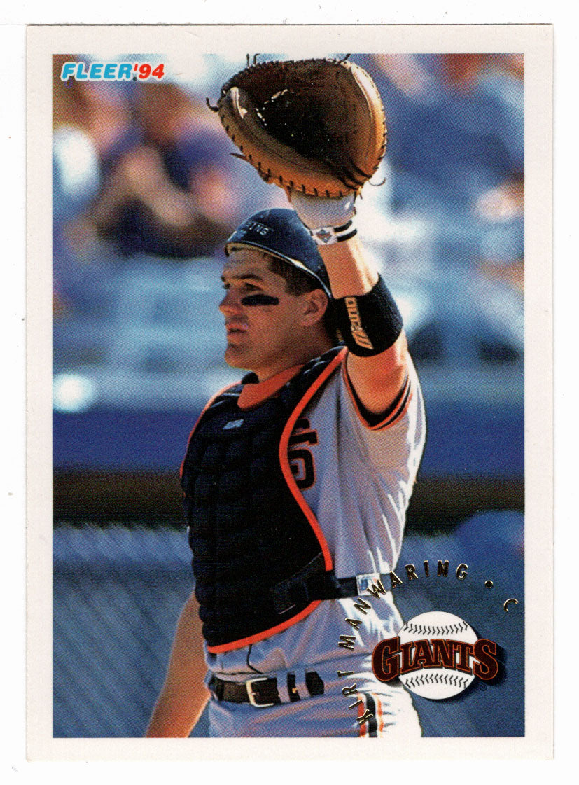 Kirt Manwaring - San Francisco Giants (MLB Baseball Card) 1994 Fleer # 694 Mint