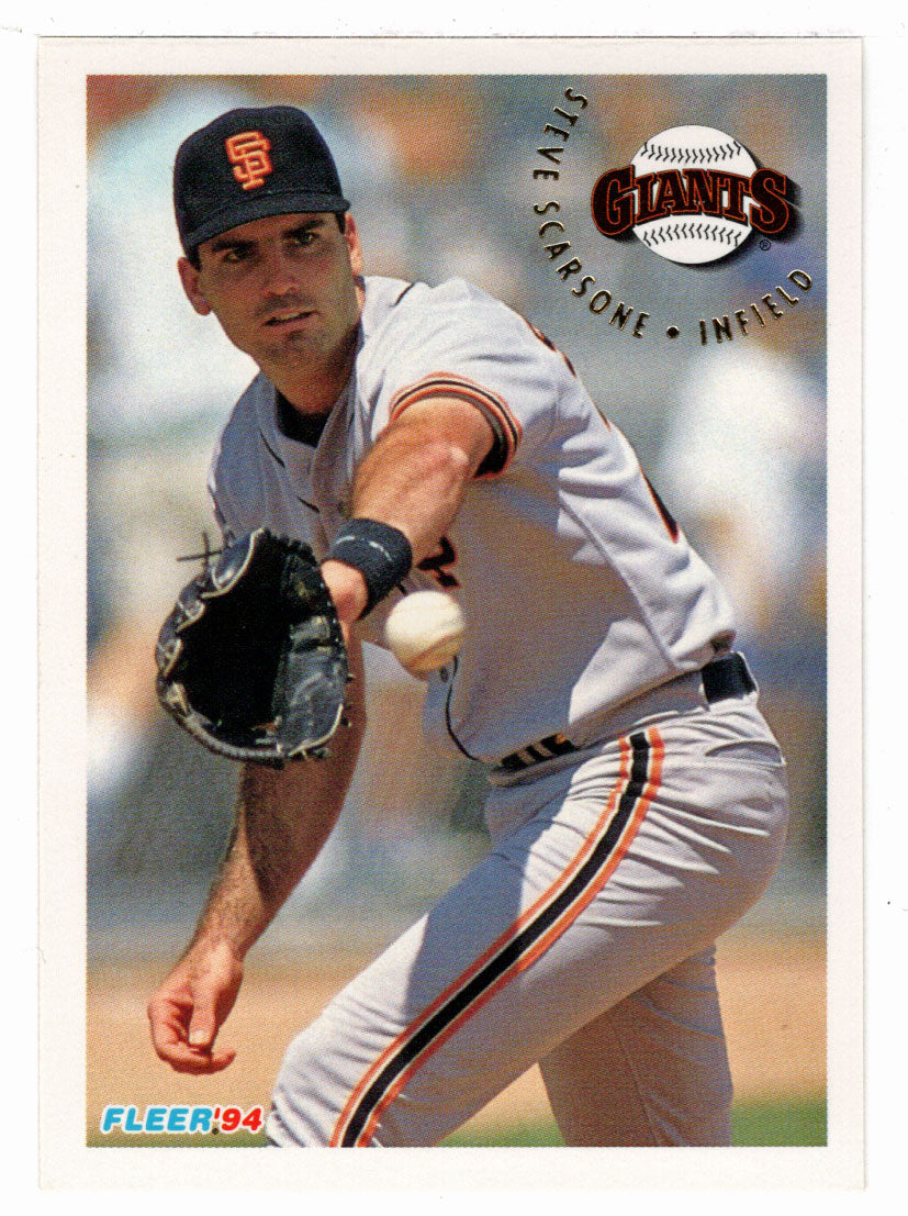 Steve Scarsone - San Francisco Giants (MLB Baseball Card) 1994 Fleer # 701 Mint