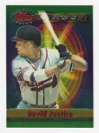 David Justice - Atlanta Braves (MLB Baseball Card) 1994 Topps Finest # 233 Mint