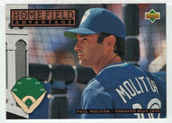 Paul Molitor - Toronto Blue Jays - Home Field Advantage (MLB Baseball Card) 1994 Upper Deck # 294 Mint