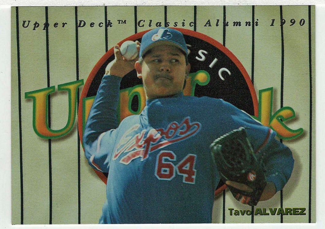 Tavo Alvarez - Montreal Expos - UD Classic Alummi (MLB Baseball Card) 1994 Upper Deck # 295 Mint