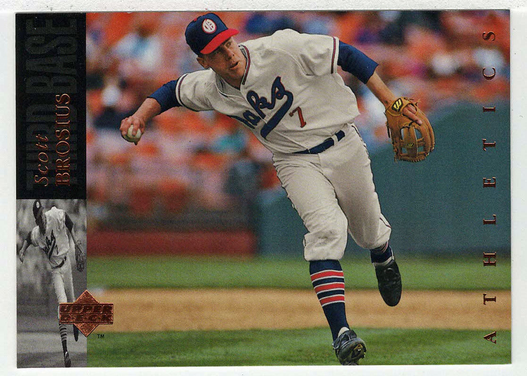Scott Brosius - Oakland Athletics (MLB Baseball Card) 1994 Upper Deck # 306 Mint