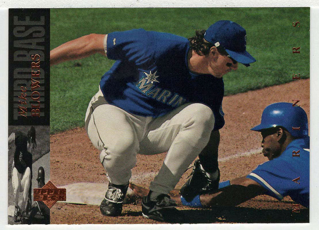 Mike Blowers - Seattle Mariners (MLB Baseball Card) 1994 Upper Deck # 309 Mint
