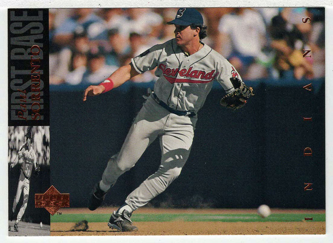 Paul Sorrento - Cleveland Indians (MLB Baseball Card) 1994 Upper Deck # 363 Mint