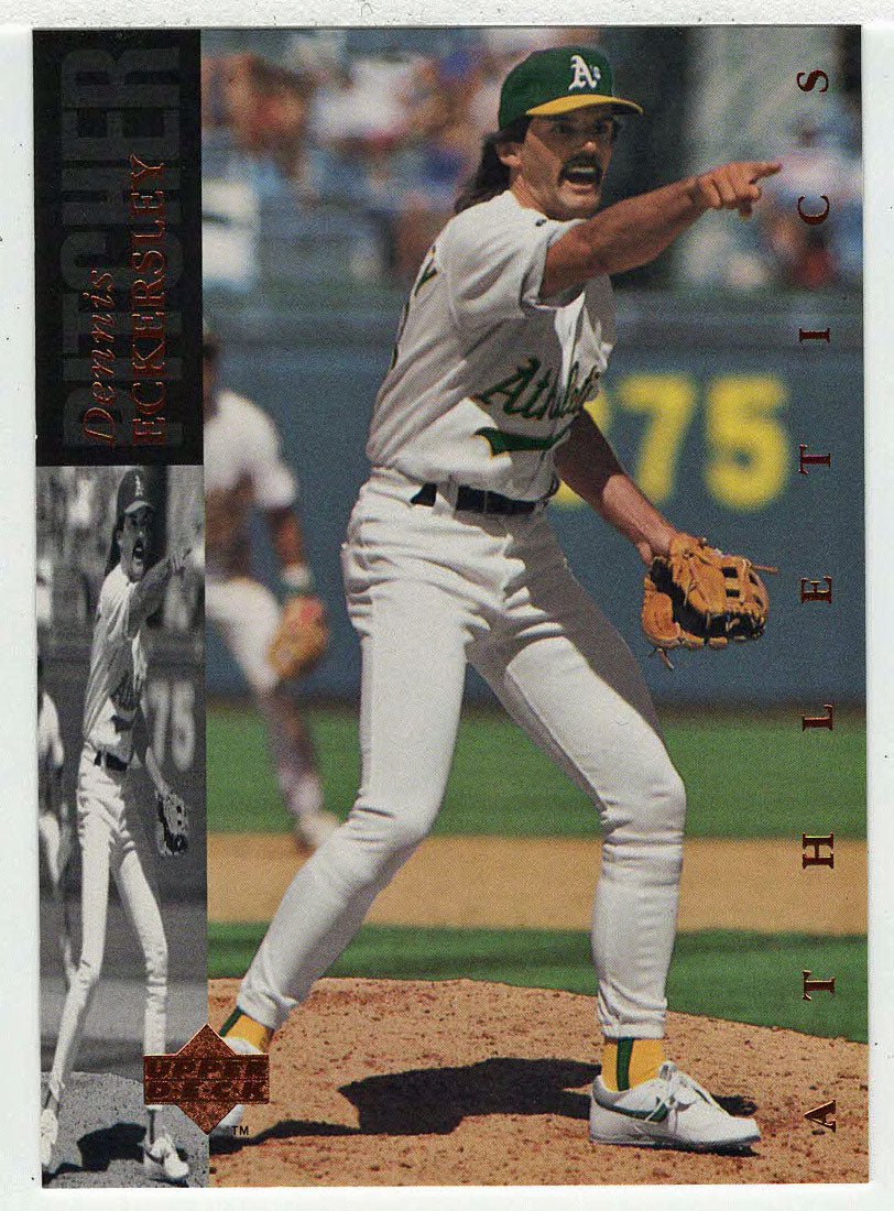Dennis Eckersley - Oakland Athletics (MLB Baseball Card) 1994 Upper Deck # 365 Mint