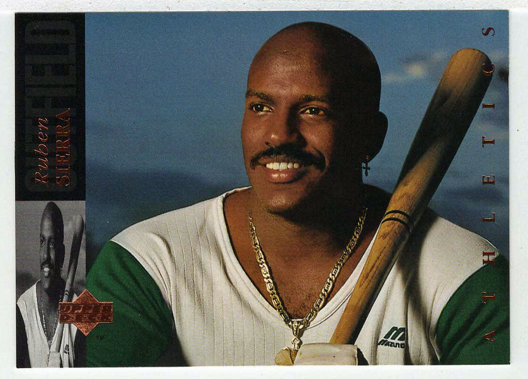 Ruben Sierra - Oakland Athletics (MLB Baseball Card) 1994 Upper Deck # 380 Mint