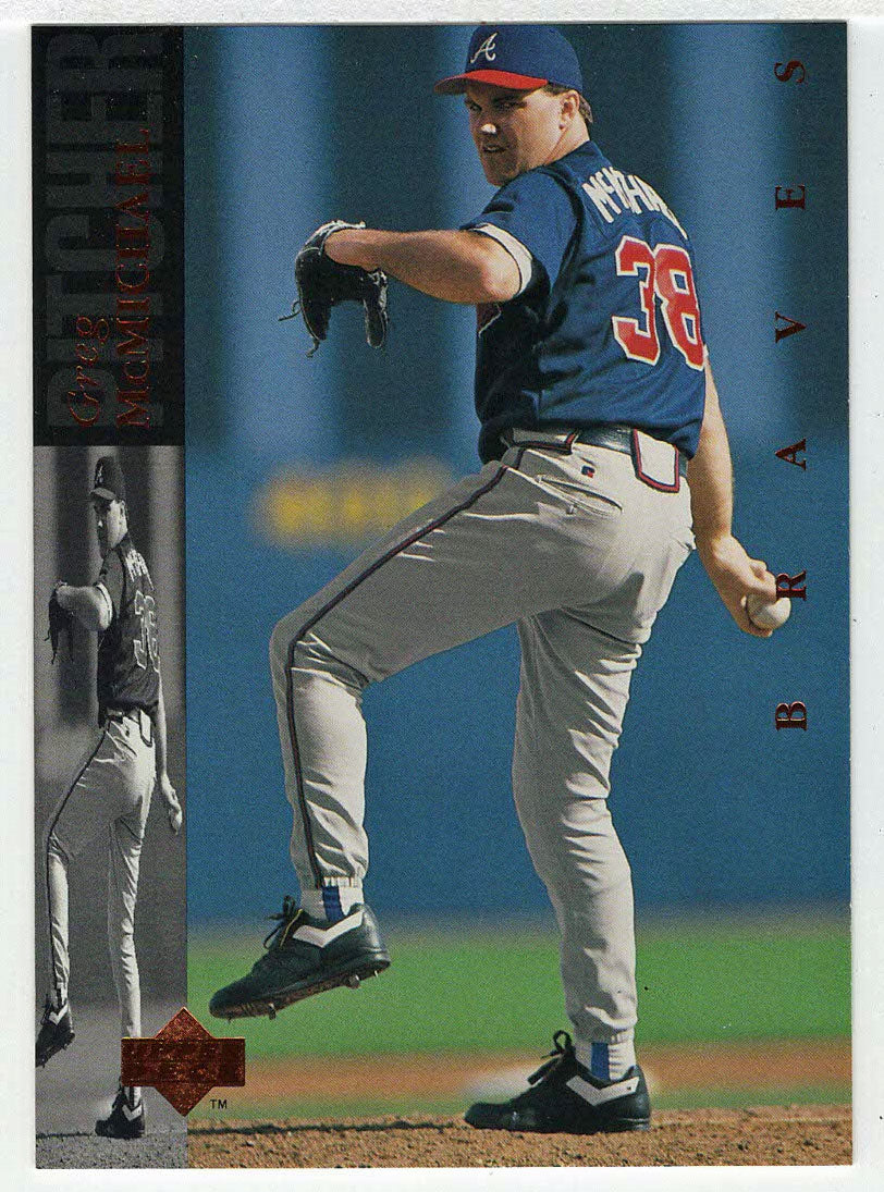 Greg McMichael - Atlanta Braves (MLB Baseball Card) 1994 Upper Deck # 407 Mint