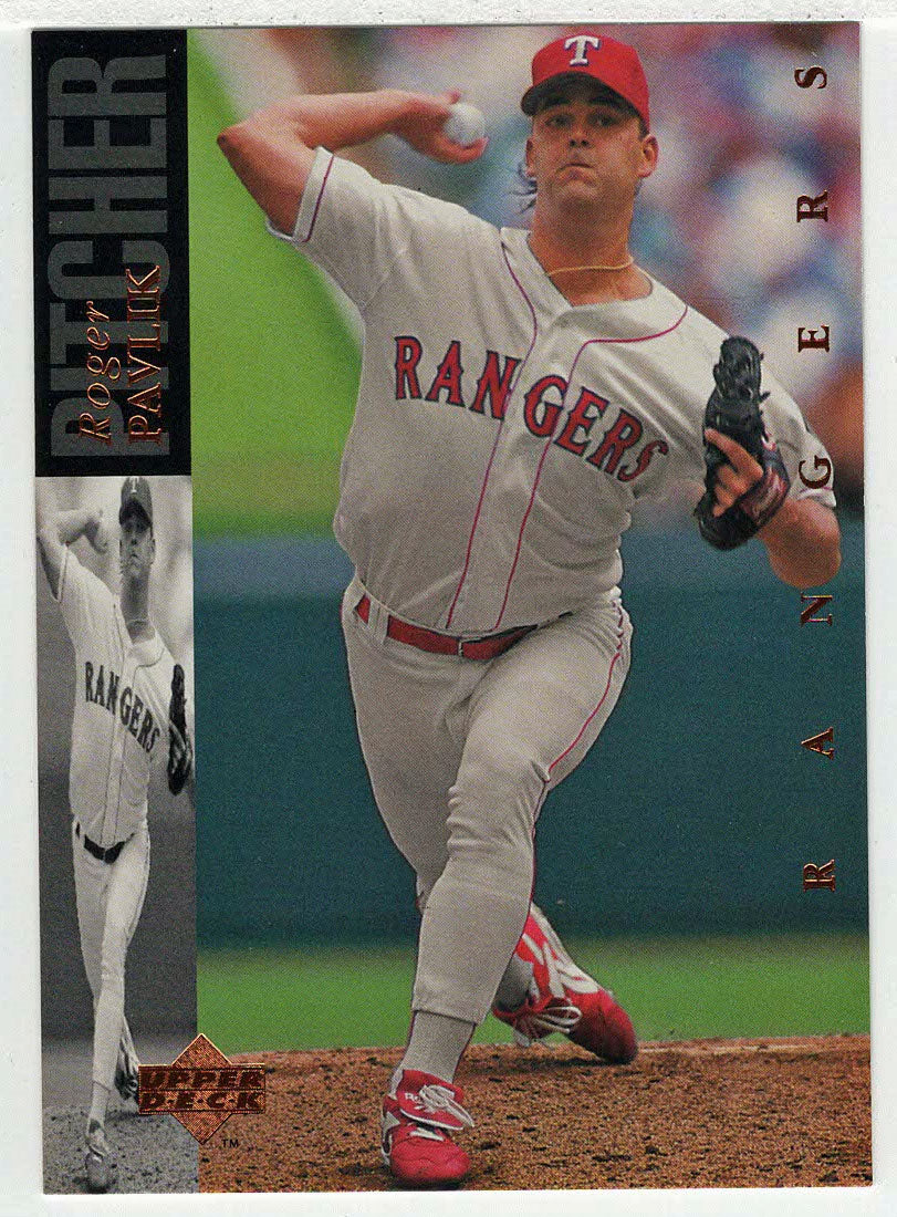 Roger Pavlik - Texas Rangers (MLB Baseball Card) 1994 Upper Deck # 418 Mint