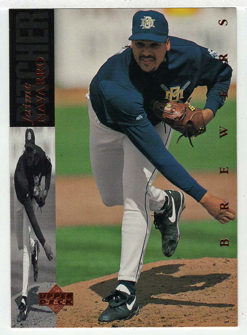 Jaime Navarro - Milwaukee Brewers (MLB Baseball Card) 1994 Upper Deck # 426 Mint