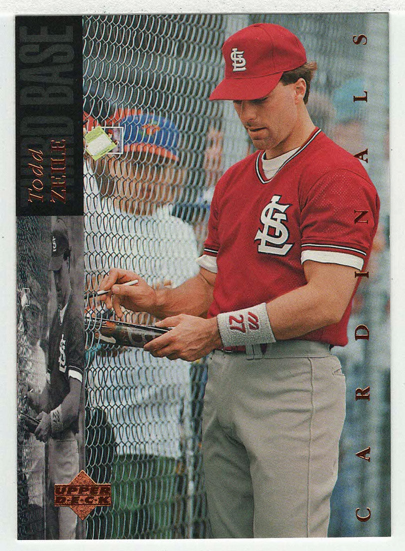 Todd Zeile - St. Louis Cardinals (MLB Baseball Card) 1994 Upper Deck # 444 Mint