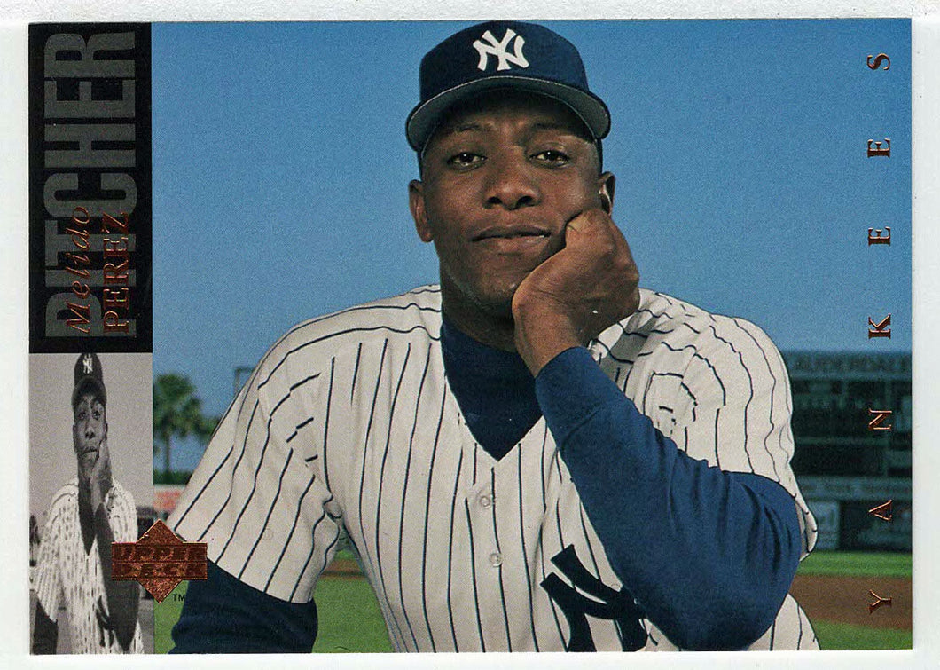 Melido Perez - New York Yankees (MLB Baseball Card) 1994 Upper Deck # 471 Mint