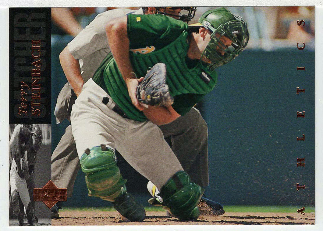 Terry Steinbach - Oakland Athletics (MLB Baseball Card) 1994 Upper Deck # 488 Mint