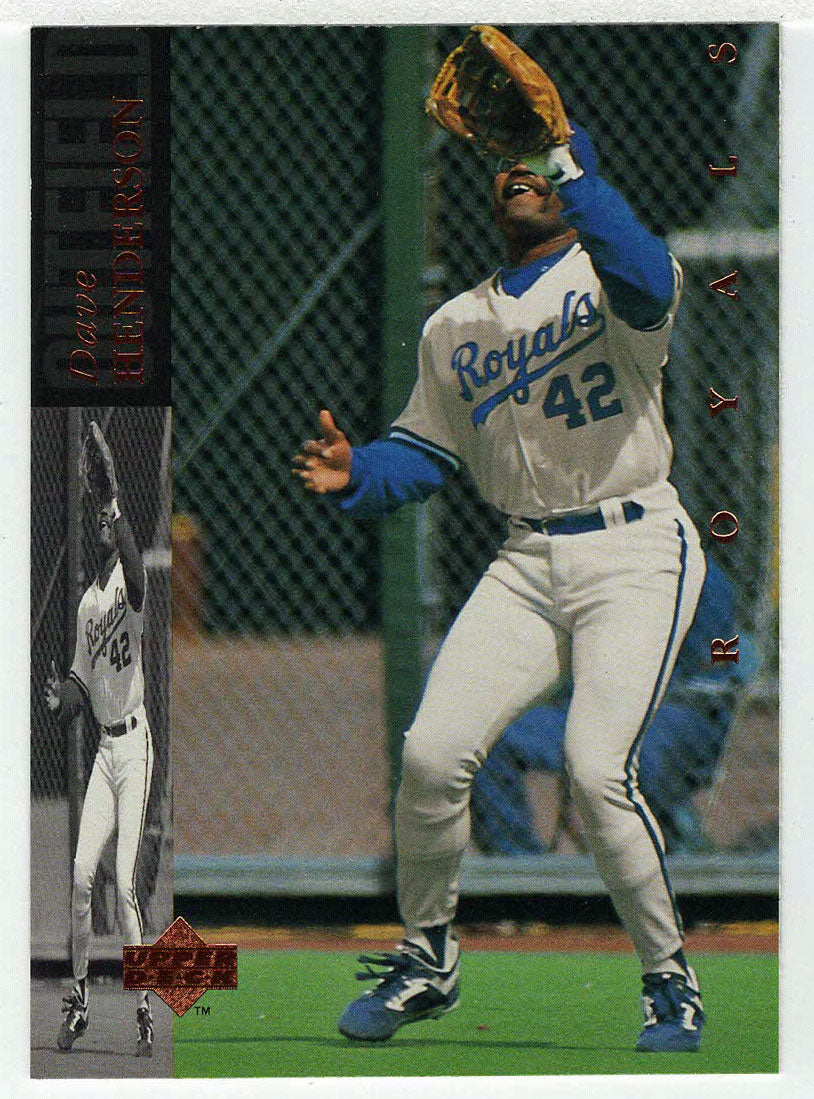 Dave Henderson - Kansas City Royals (MLB Baseball Card) 1994 Upper Deck # 507 Mint