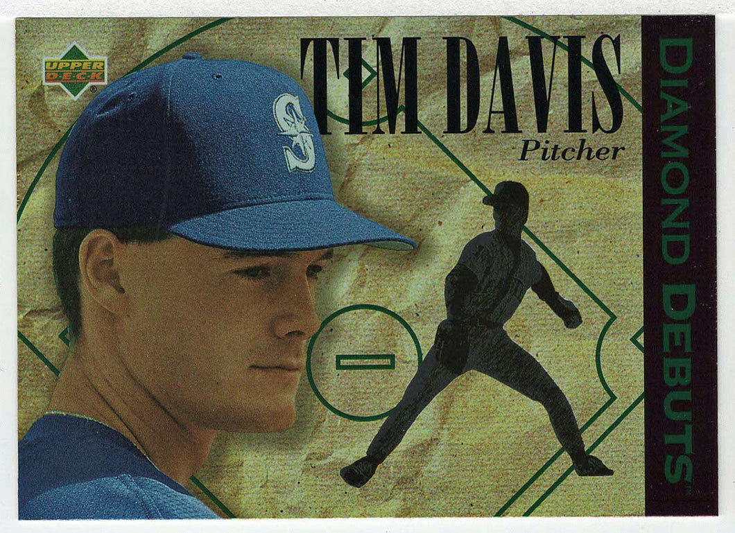 Tim Davis RC - Seattle Mariners - Diamond Debuts (MLB Baseball Card) 1994 Upper Deck # 512 Mint