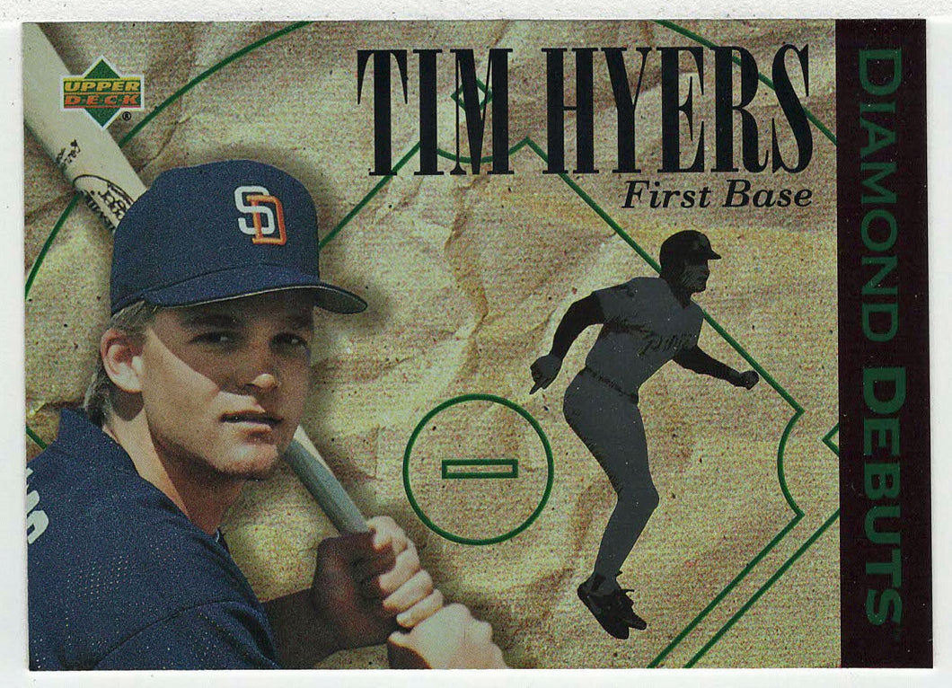 Tim Hyers RC - San Diego Padres - Diamond Debuts (MLB Baseball Card) 1994 Upper Deck # 516 Mint