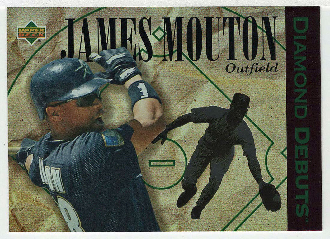 James Mouton - Houston Astros - Diamond Debuts (MLB Baseball Card) 1994 Upper Deck # 518 Mint