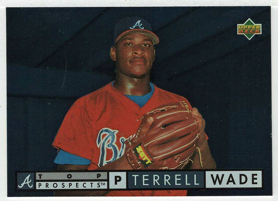 Terrell Wade RC - Atlanta Braves - Top Prospects (MLB Baseball Card) 1994 Upper Deck # 527 Mint