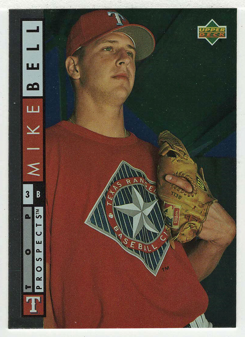 Mike Bell RC - Texas Rangers - Top Prospects (MLB Baseball Card) 1994 Upper Deck # 542 Mint