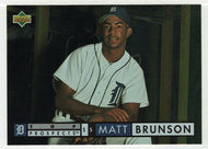 Matt Brunson RC - Detroit Tigers - Top Prospects (MLB Baseball Card) 1994 Upper Deck # 547 Mint