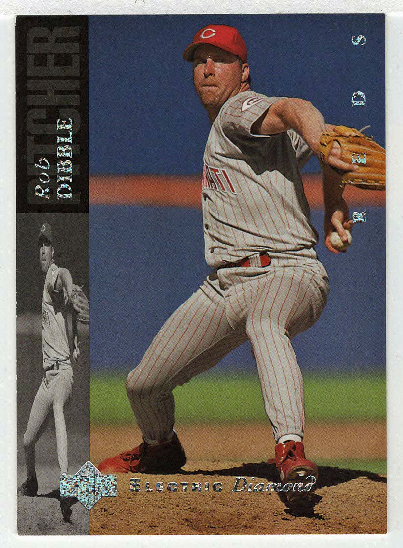 Rob Dibble - Cincinnati Reds - Electric Diamond (MLB Baseball Card) 1994 Upper Deck # 308 Mint