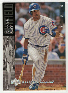 Derrick May - Chicago Cubs - Electric Diamond (MLB Baseball Card) 1994 Upper Deck # 328 Mint