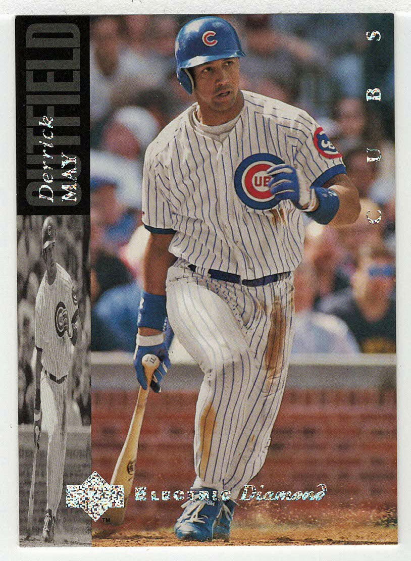 Derrick May - Chicago Cubs - Electric Diamond (MLB Baseball Card) 1994 Upper Deck # 328 Mint
