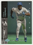 Vince Coleman - Kansas City Royals - Electric Diamond (MLB Baseball Card) 1994 Upper Deck # 376 Mint