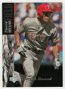 David Hulse - Texas Rangers - Electric Diamond (MLB Baseball Card) 1994 Upper Deck # 377 Mint