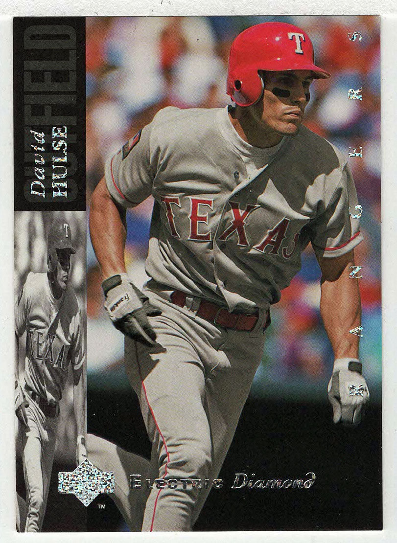 David Hulse - Texas Rangers - Electric Diamond (MLB Baseball Card) 1994 Upper Deck # 377 Mint