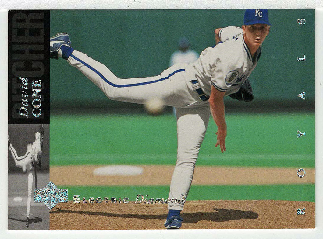 David Cone - Kansas City Royals - Electric Diamond (MLB Baseball Card) 1994 Upper Deck # 413 Mint