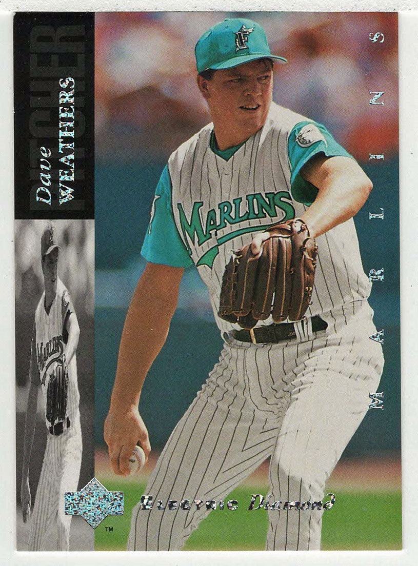 Dave Weathers - Florida Marlins - Electric Diamond (MLB Baseball Card) 1994 Upper Deck # 447 Mint