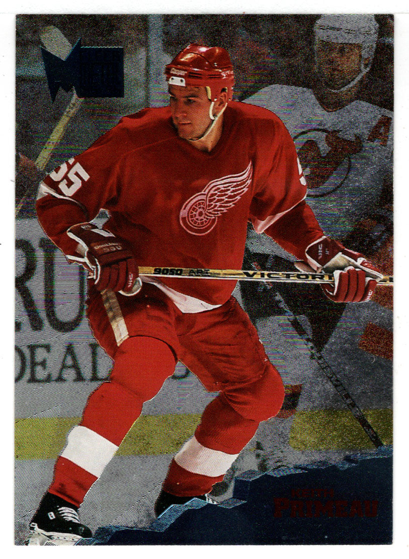 Keith Primeau - Detroit Red Wings (NHL Hockey Card) 1995-96 Fleer Metal # 50 VG-NM