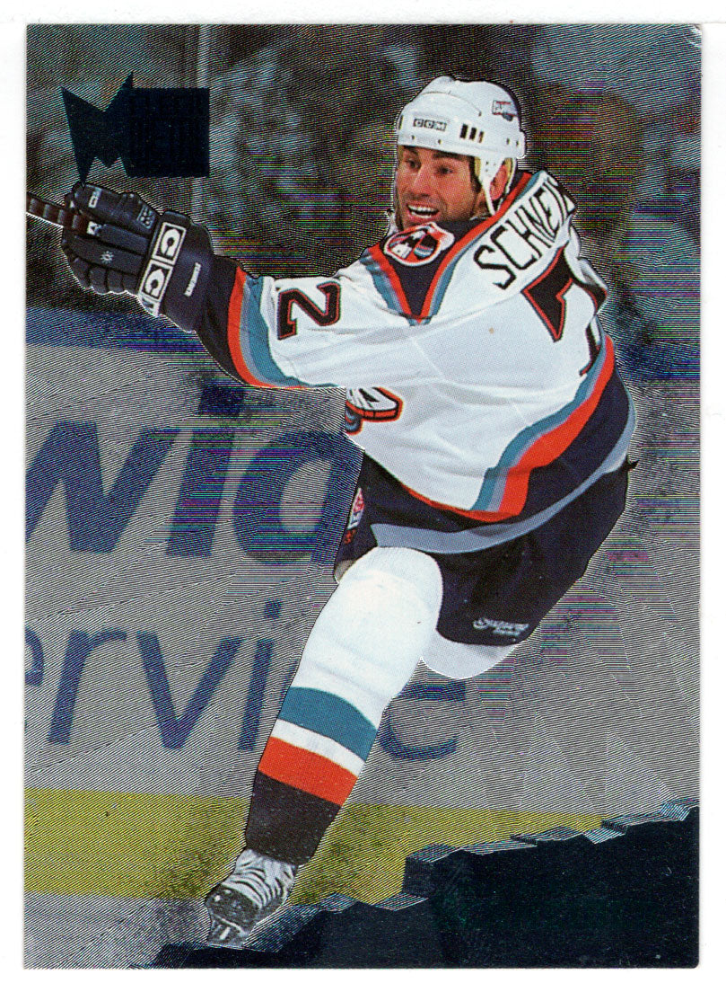 Mathieu Schneider - New York Islanders (NHL Hockey Card) 1995-96 Fleer Metal # 93 VG-NM