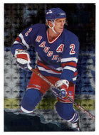 Brian Leetch - New York Rangers (NHL Hockey Card) 1995-96 Fleer Metal # 96 VG-NM