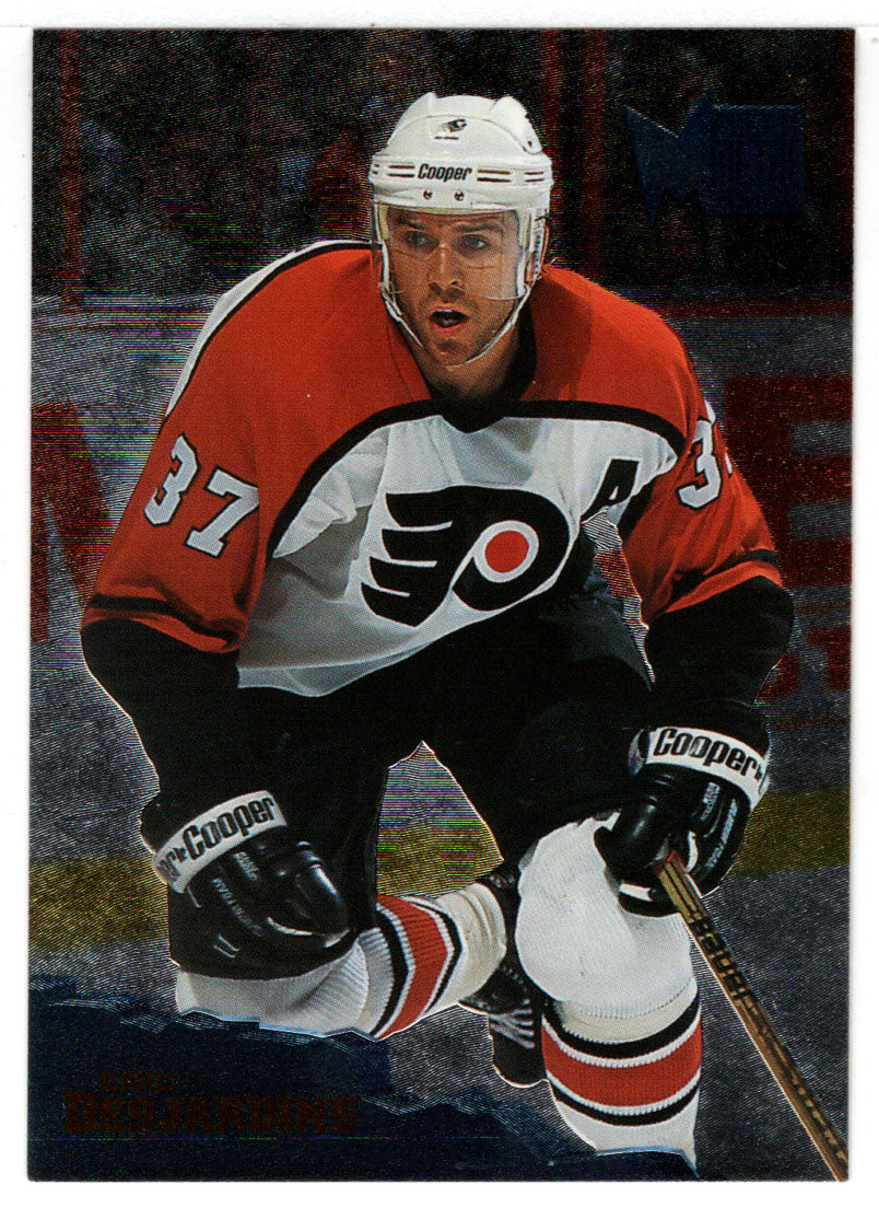 Eric Desjardins - Philadelphia Flyers (NHL Hockey Card) 1995-96 Fleer Metal # 109 VG-NM