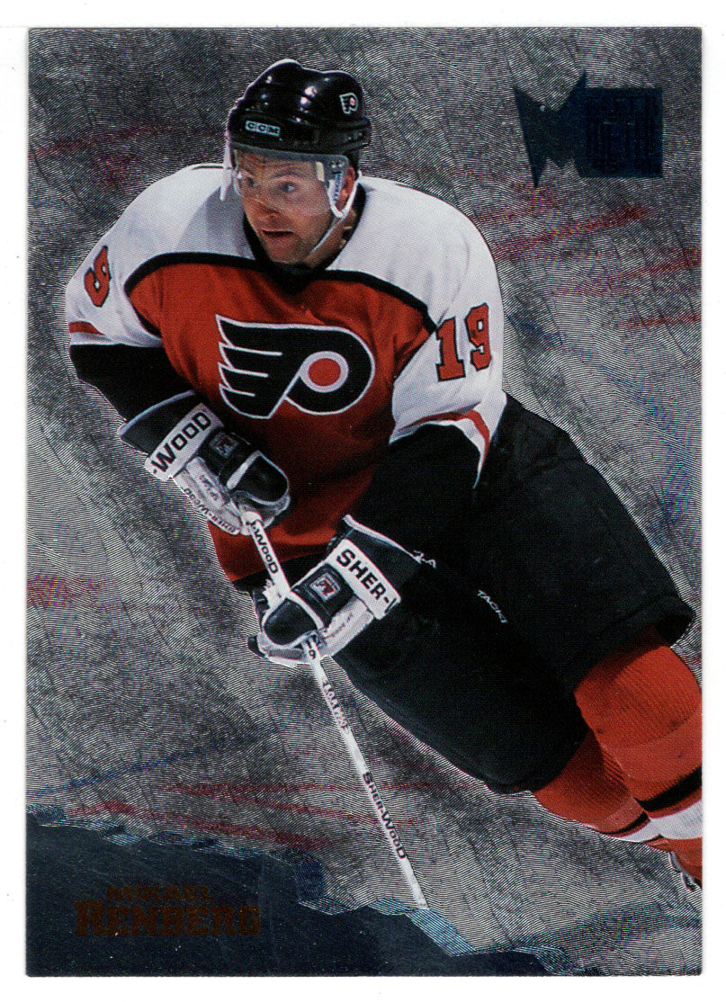 Mikael Renberg - Philadelphia Flyers (NHL Hockey Card) 1995-96 Fleer Metal # 113 VG-NM