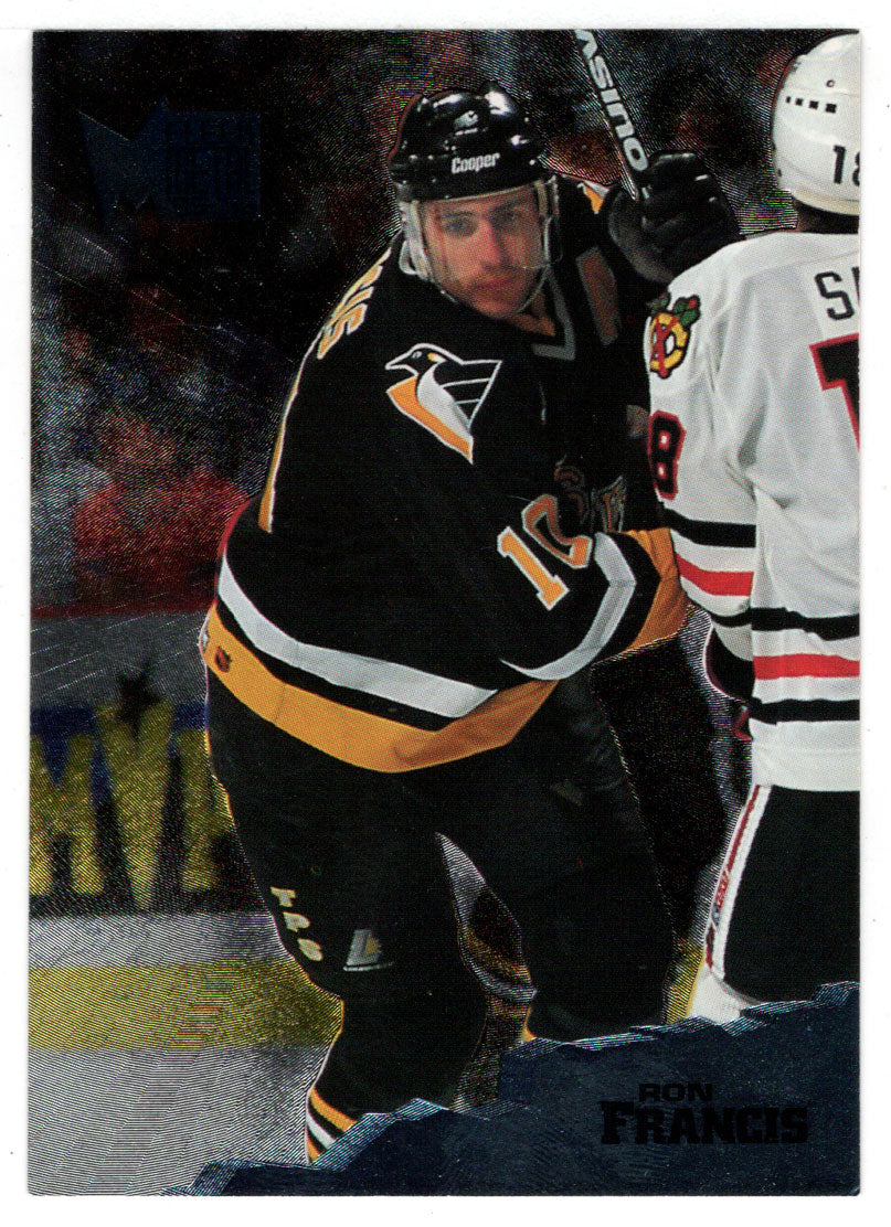 Ron Francis - Pittsburgh Penguins (NHL Hockey Card) 1995-96 Fleer Metal # 116 VG-NM