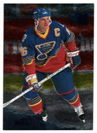 Brett Hull - St. Louis Blues (NHL Hockey Card) 1995-96 Fleer Metal # 125 VG-NM