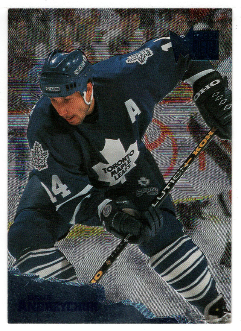 Dave Andreychuk - Toronto Maple Leafs (NHL Hockey Card) 1995-96 Fleer Metal # 141 VG-NM