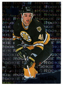 Kyle McLaren RC - Boston Bruins (NHL Hockey Card) 1995-96 Fleer Metal # 184 VG-NM