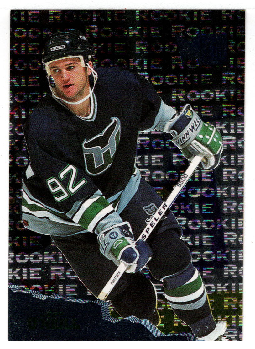 Jeff O'Neill - Hartford Whalers (NHL Hockey Card) 1995-96 Fleer Metal # 186 VG-NM