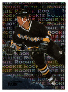 Richard Park - Pittsburgh Penguins (NHL Hockey Card) 1995-96 Fleer Metal # 187 VG-NM