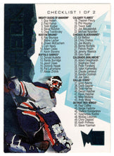 Load image into Gallery viewer, Checklist # 1 (NHL Hockey Card) 1995-96 Fleer Metal # 199 VG-NM
