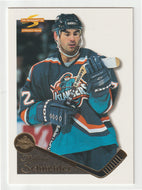 Mathieu Schneider - New York Islanders (NHL Hockey Card) 1995-96 Pinnacle Summit # 25 Mint