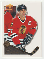 Chris Chelios - Chicago Blackhawks (NHL Hockey Card) 1995-96 Pinnacle Summit # 39 Mint