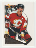 Phil Housley - Calgary Flames (NHL Hockey Card) 1995-96 Pinnacle Summit # 40 Mint