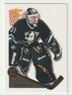 Guy Hebert - Anaheim Ducks (NHL Hockey Card) 1995-96 Pinnacle Summit # 58 Mint