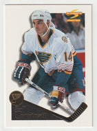 Geoff Courtnall - St. Louis Blues (NHL Hockey Card) 1995-96 Pinnacle Summit # 119 Mint