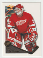 Chris Osgood - Detroit Red Wings (NHL Hockey Card) 1995-96 Pinnacle Summit # 122 Mint