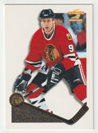 Bernie Nicholls - Chicago Blackhawks (NHL Hockey Card) 1995-96 Pinnacle Summit # 135 Mint